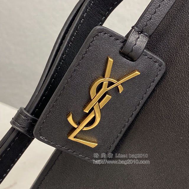 YSL爆款女士包包 聖羅蘭經典款HOBO TAG手袋 YSL手提肩背斜挎包 635266  jjh1075